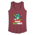 thumbnail image 1 of Toy Story - Merry Rexmas - Women's Racerback Tank Top, 1 of 5