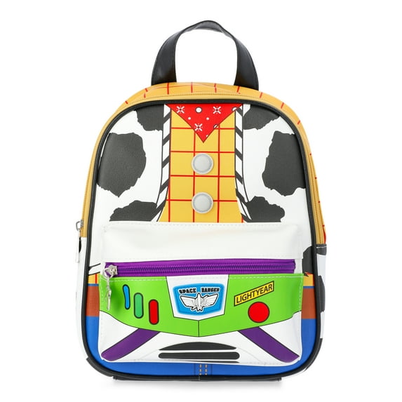 Disney Toy Story Women's Buzz Lightyear and Woody 11" Mini Backpack, Multi