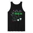 thumbnail image 1 of Toy Story - Neon Rex  - Men's Jersey Tank Top, 1 of 5