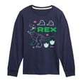 thumbnail image 1 of Toy Story - Neon Rex - Toddler & Youth Long Sleeve Graphic T-Shirt, 1 of 5