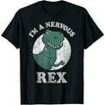 thumbnail image 1 of Toy Story Nervous Rex Tee – Funny Dinosaur Graphic Shirt from Animated Classic, 1 of 4