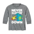 thumbnail image 1 of Toy Story - Never Slowin Down - Toddler And Youth Long Sleeve Graphic T-Shirt, 1 of 5