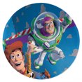 Toy Story Office Chair Mat, Home Round Floor Mat, 39inch Diameter Low