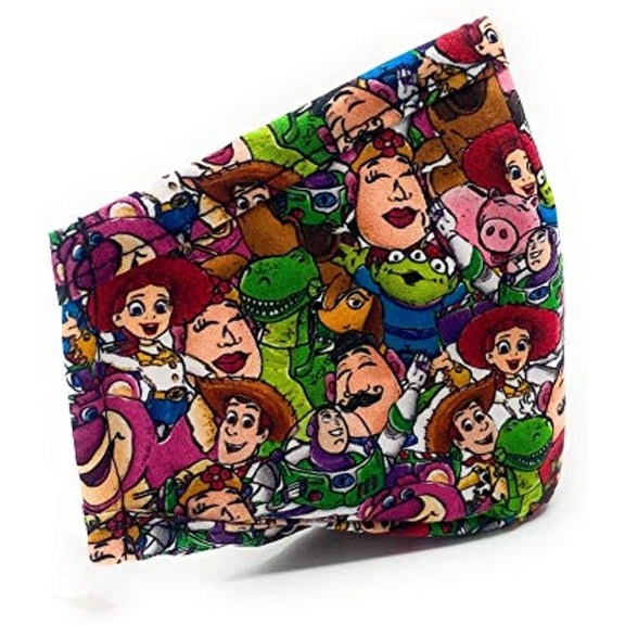 Toy Story Packed KIDS Face Mask w/ Nose Wire - Maskara by BengC