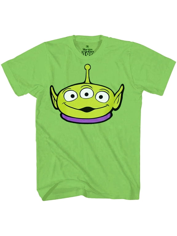 Toy Story Pizza Planet Alien Face T-Shirt