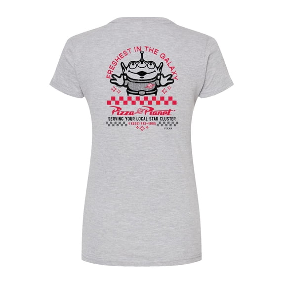 Toy Story - Pizza Planet - Juniors Fitted Graphic T-Shirt