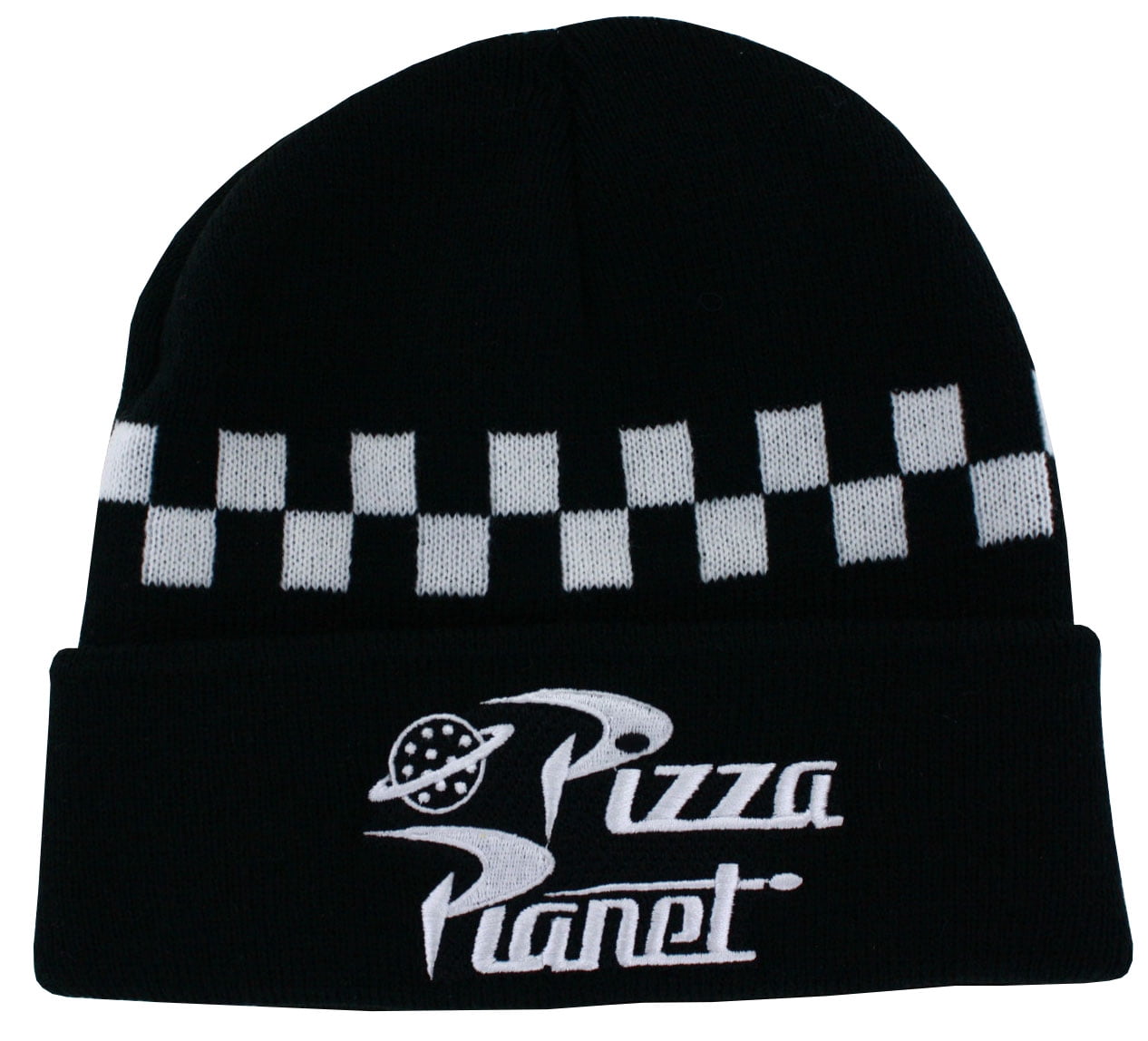 Womens & Mens Red Toy Story Beanie Stocking Cap Hat Pizza Planet