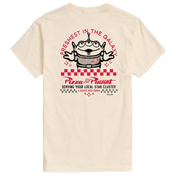 Toy Story - Pizza Planet - Men's Short Sleeve Graphic T-Shirt