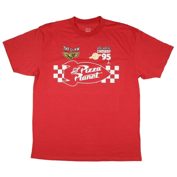 Toy Story Pizza Planet Shirt Mens The Claw Who Will Be Chosen Graphic Tee