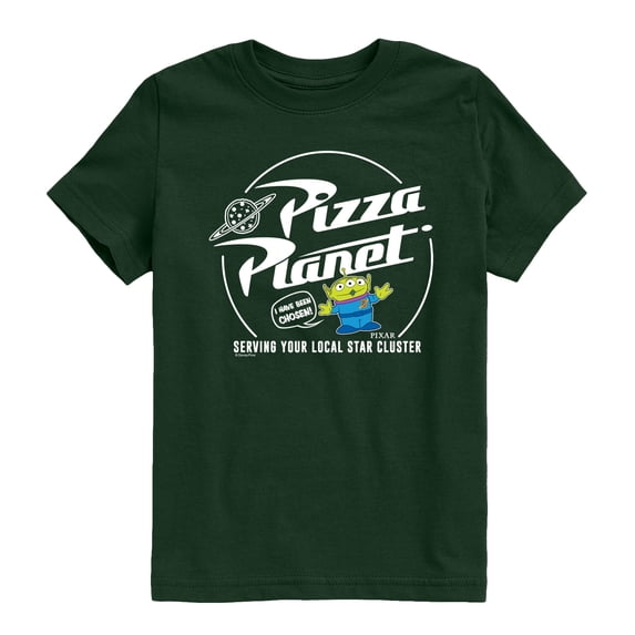 Toy Story - Pizza Planet - Youth Boys Short Sleeve Graphic T-Shirt