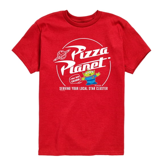 Toy Story - Pizza Planet - Youth Boys Short Sleeve Graphic T-Shirt