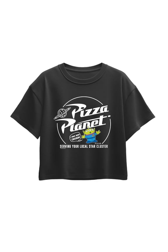 Toy Story - Pizza Planet - Youth Girls Boxy T-Shirt