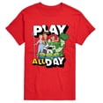 thumbnail image 1 of Toy Story - Play All Day - Men's Short Sleeve Graphic T-Shirt, 1 of 4