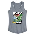thumbnail image 1 of Toy Story - Play All Day - Women's Racerback Graphic Tank, 1 of 4