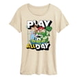 thumbnail image 1 of Toy Story - Play All Day - Women's Short Sleeve Graphic T-Shirt, 1 of 4