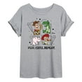 thumbnail image 1 of Toy Story - Play Chill Repeat - Women's Oversized T-Shirt, 1 of 5