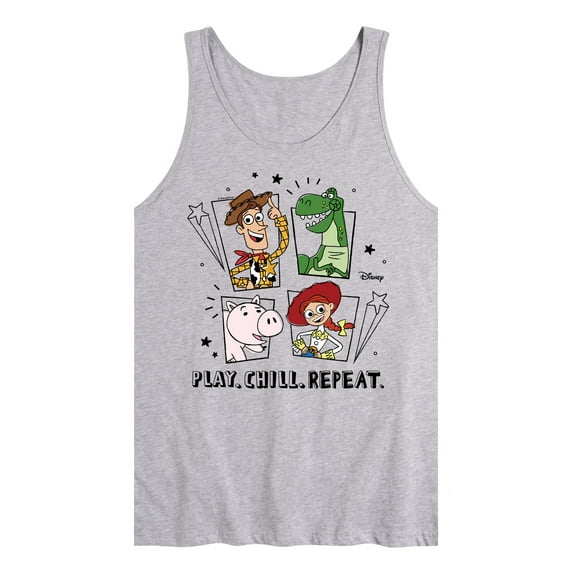Toy Story - Play Chill Repeat - Men's Jersey Tank Top
