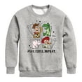 thumbnail image 1 of Toy Story - Play Chill Repeat - Toddler & Youth Crewneck Fleece Sweatshirt, 1 of 5