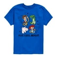 thumbnail image 1 of Toy Story - Play Chill Repeat - Toddler & Youth Short Sleeve Graphic T-Shirt, 1 of 5