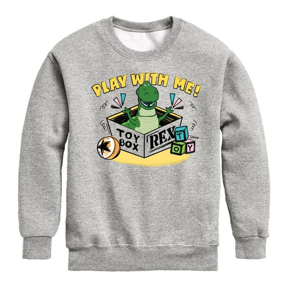Toy Story - Play With Me - Toddler & Youth Crewneck Fleece Sweatshirt