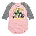 thumbnail image 1 of Toy Story - Play With Me - Toddler & Youth Girls Raglan Graphic T-Shirt, 1 of 5
