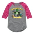 thumbnail image 1 of Toy Story - Play With Me - Toddler & Youth Girls Raglan Graphic T-Shirt, 1 of 4