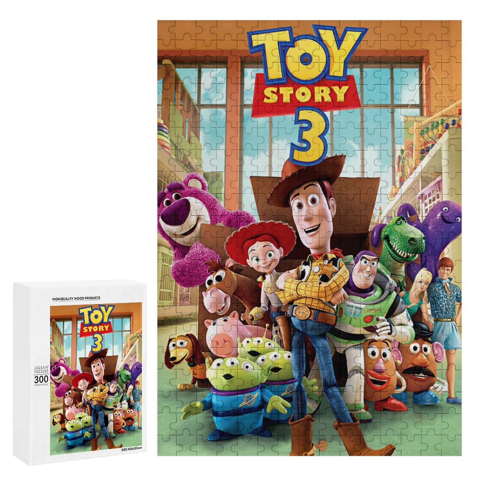 Toy Story Puzzle For Adults & Kids - 300 PCS Jigsaw Puzzle For Boys Girls Puzzle Enthusiasts