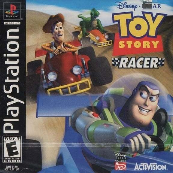 Restored Toy Story Racer, by Activision for PlayStation 1, Physical Racing Game