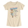 thumbnail image 1 of Toy Story - Ready For Action - Youth Girls Fitted Short Sleeve T-Shirt, 1 of 4