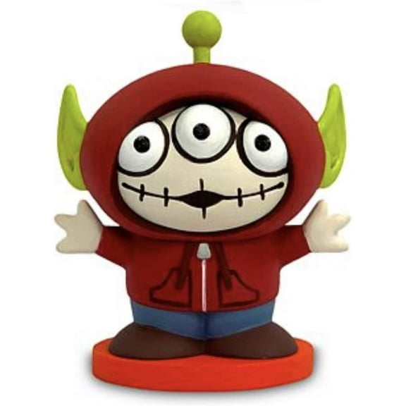 Toy Story Remix Space Alien Dressed As Miguel Lose 3 Pvc Figure Figurine Cake Topper Coco Disney Collectible