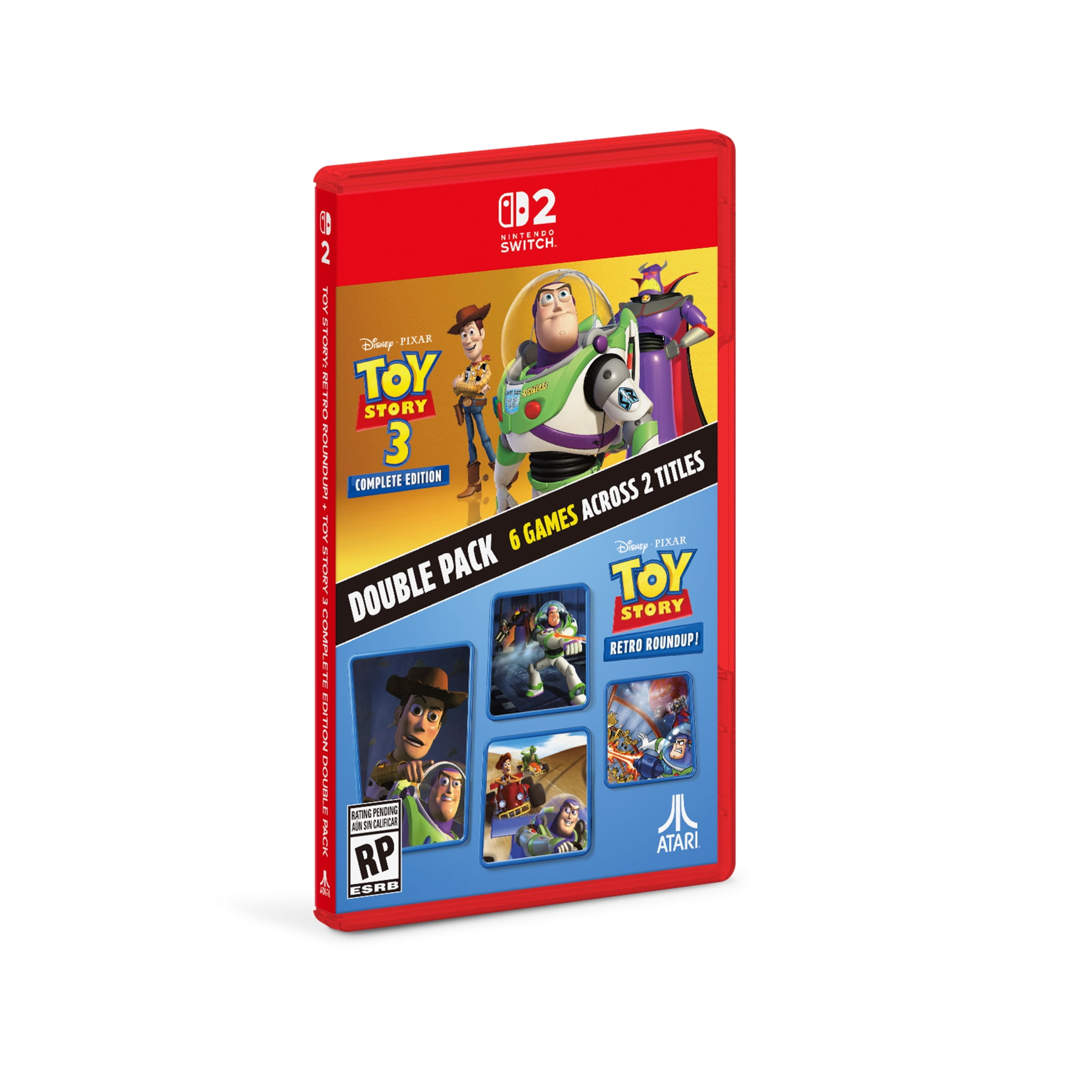 Toy Story: Retro Roundup! + Toy Story 3 Complete Edition Double Pack - Nintendo Switch 2 Game