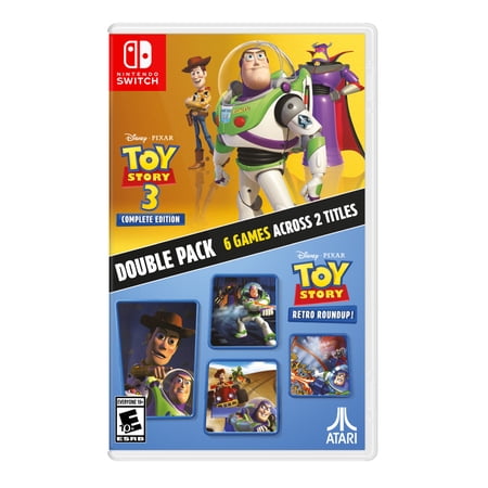 Toy Story: Retro Roundup! + Toy Story 3 Complete Edition Double Pack - Nintendo Switch Game
