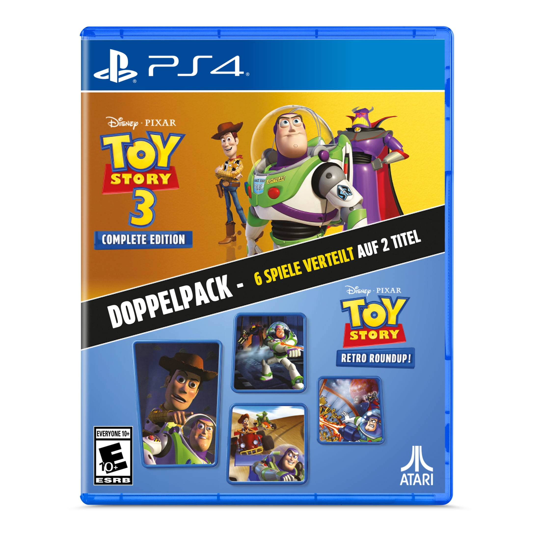Toy Story: Retro Roundup! + Toy Story 3 Complete Edition Double Pack - PlayStation 4 Game
