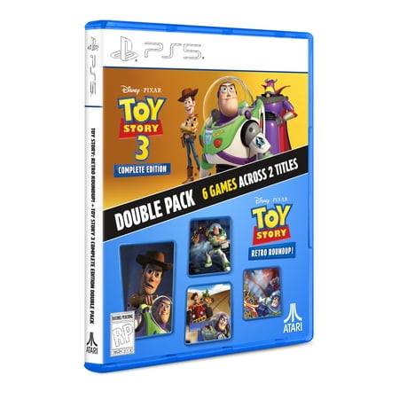 Toy Story: Retro Roundup! + Toy Story 3 Complete Edition Double Pack - PlayStation 5 Game