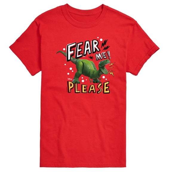 Toy Story - Rex Fear Me Please - Men's Short Sleeve Graphic T-Shirt