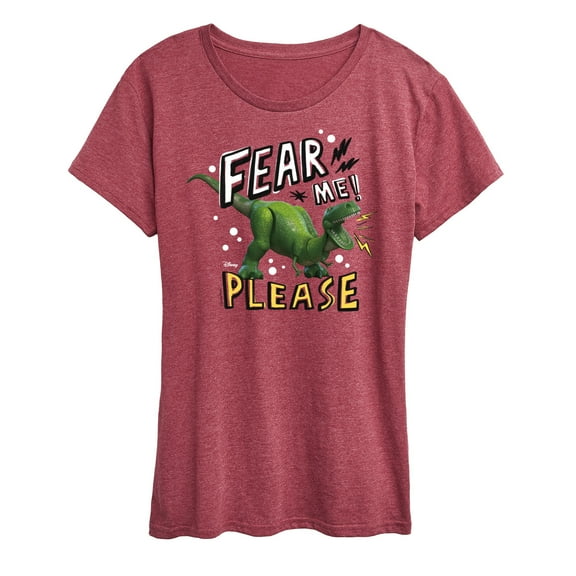 Toy Story - Rex Fear Me Please - Women's Short Sleeve Graphic T-Shirt