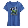 thumbnail image 1 of Toy Story - Rex Fear Me Please - Women's Short Sleeve Graphic T-Shirt, 1 of 6