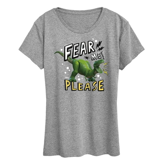 Toy Story - Rex Fear Me Please - Women's Short Sleeve Graphic T-Shirt