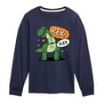 thumbnail image 1 of Toy Story - Rex Flex - Toddler & Youth Long Sleeve Graphic T-Shirt, 1 of 5
