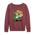 thumbnail image 1 of Toy Story - Rex Flex - Women's Lightweight French Terry Long Sleeve Shirt, 1 of 5