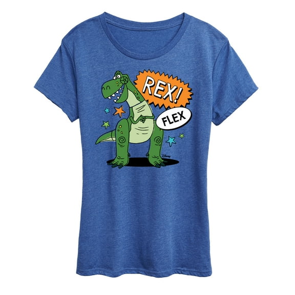 Toy Story - Rex Flex - Women's Short Sleeve Graphic T-Shirt