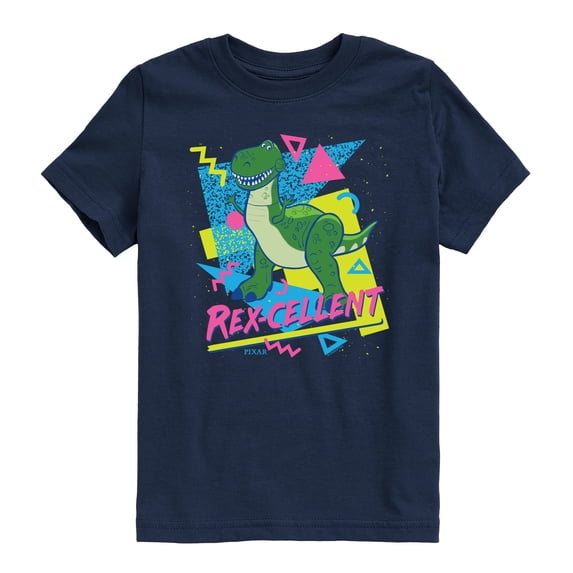Toy Story - Rexcellent - Youth Boys Short Sleeve Graphic T-Shirt
