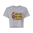 thumbnail image 1 of Toy Story - Ride Like The Wind - Juniors Cropped Cotton Blend T-Shirt, 1 of 5