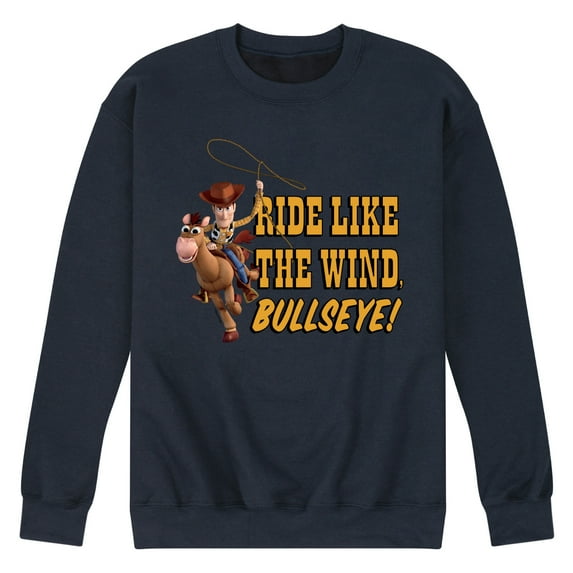 Toy Story - Ride Like The Wind - Men's Crew Neck Fleece Pullover
