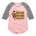 thumbnail image 1 of Toy Story - Ride Like The Wind - Toddler And Youth Girls Raglan Graphic T-Shirt, 1 of 5