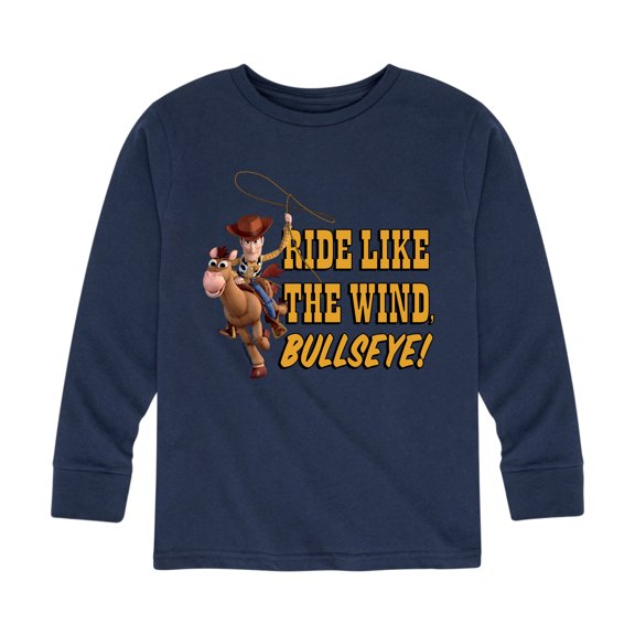 Toy Story - Ride Like The Wind - Toddler And Youth Long Sleeve Graphic T-Shirt
