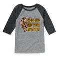 thumbnail image 1 of Toy Story - Ride Like The Wind - Toddler And Youth Raglan Graphic T-Shirt, 1 of 4