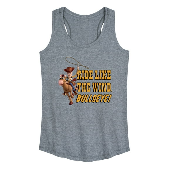 Toy Story - Ride Like The Wind - Women's Racerback Tank Top