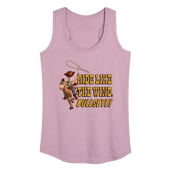 Toy Story - Ride Like The Wind - Women's Racerback Tank Top