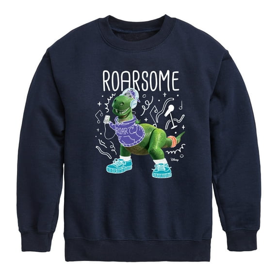 Toy Story - Roarsome - Toddler & Youth Crewneck Fleece Sweatshirt